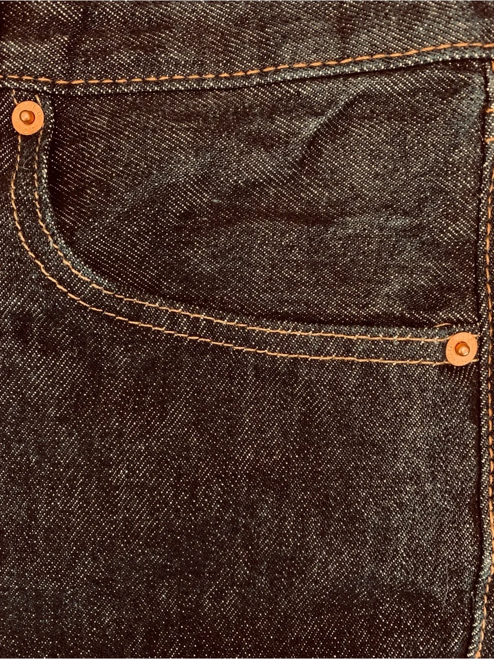 Levi's 501 Button Fly Men's Indigo Straight-Leg Jeans 34 x 32